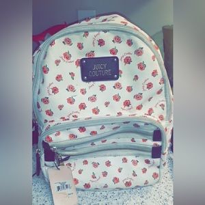 NWT Juicy Couture bag white and pink